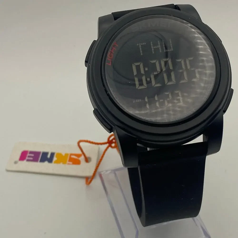 SKMEI 1257 Military Sports Watch - Digital LED, Water Resistant New Battery